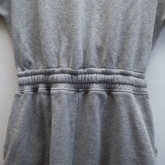 Alexander Wang Heather Gray Tie Front Romper - Picture 4 of 7